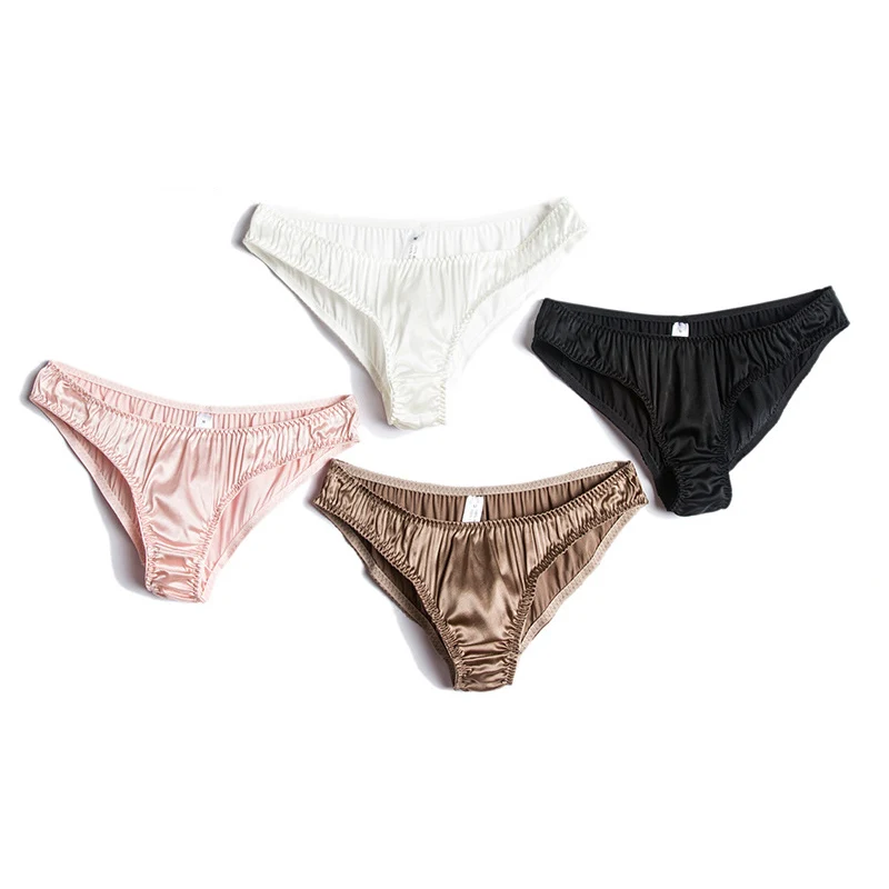 Новинка женские стринги из 92% натурального шелка сексуальные трусики с