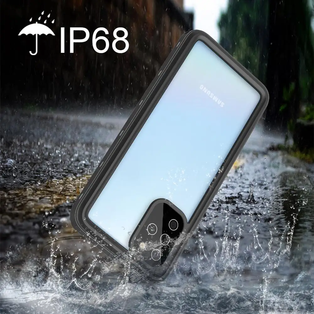 Funda impermeable IP68 para Samsung Note 10 20 Pro 8 9 360, carcasa protectora para Galaxy S20 ultra S9 S10 Plus, coque a prueba de agua