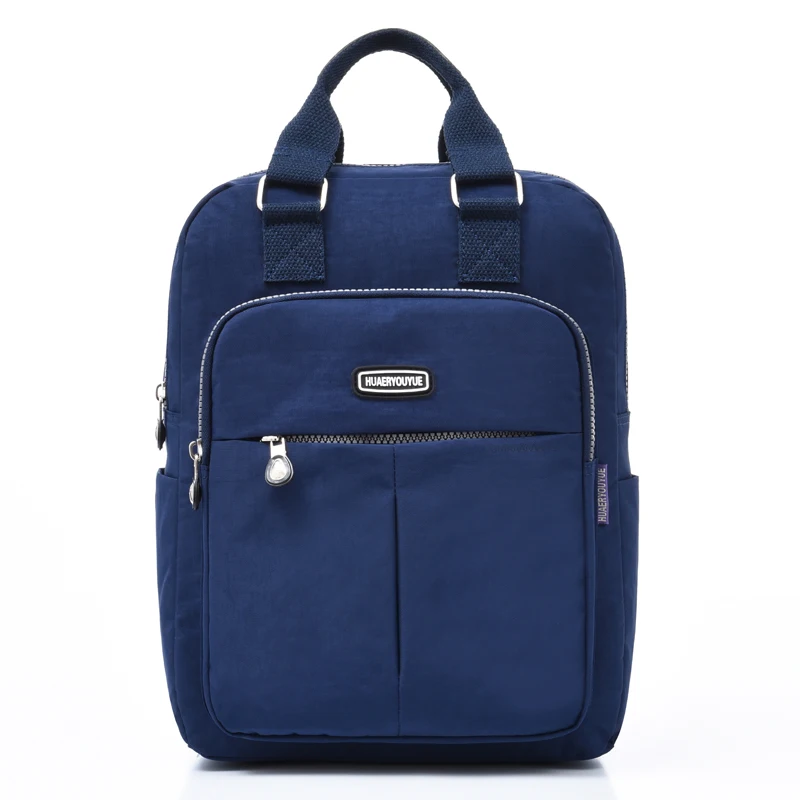 

Waterproof Nylon Backpack Women Fashion Female Rucksack Leisure Laptop Backpack Shoulder Multifunction School Bags