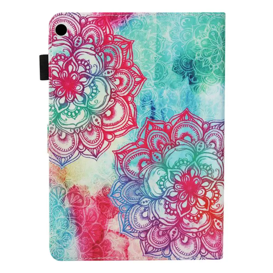 Красочный чехол книжка из искусственной кожи с принтом для Huawei MediaPad M3 Lite 10 BAH L09 W09
