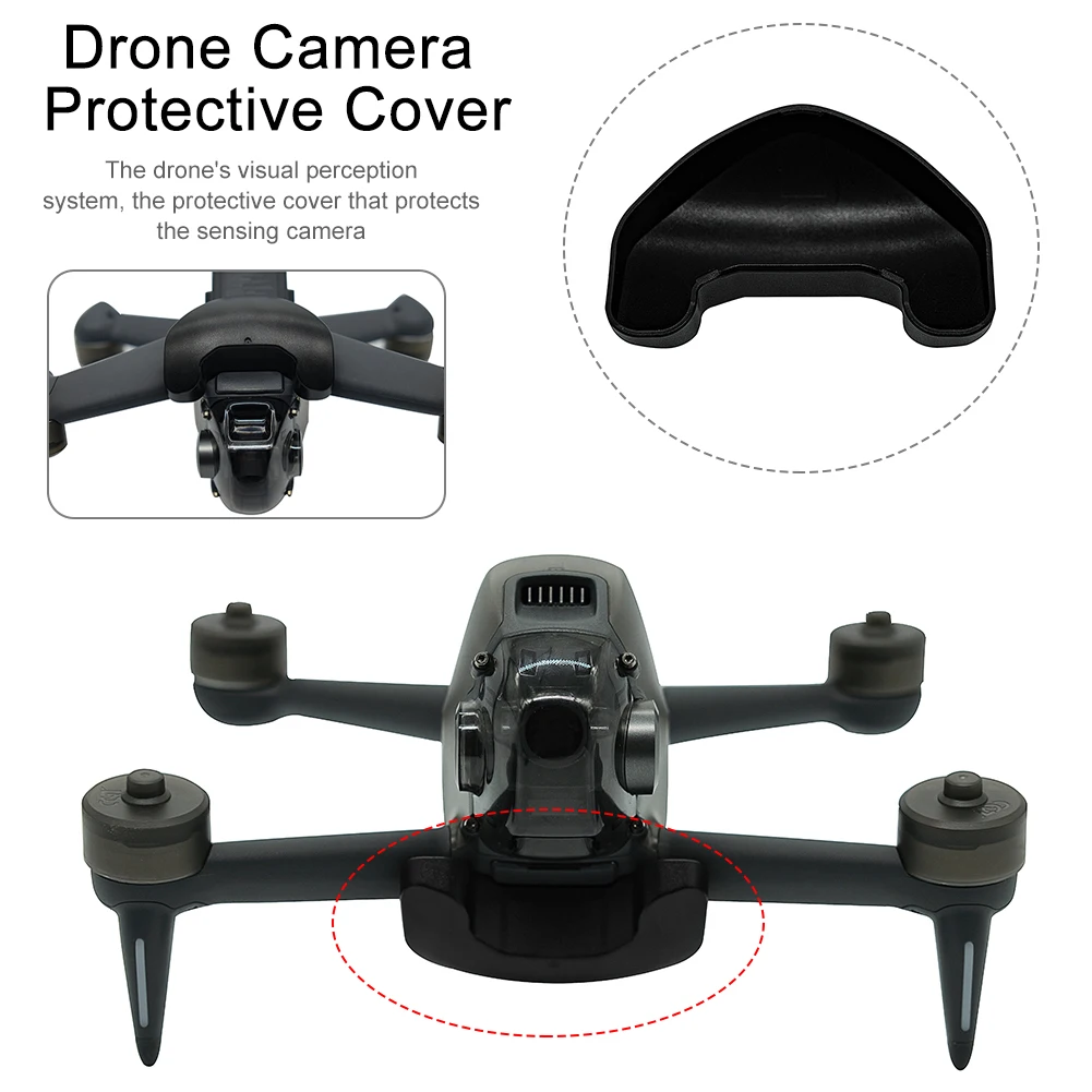 

Anti-glare Lens Hood Gimbal Protective Cap Lens Cover For DJI FPV Combo Drone Accessories