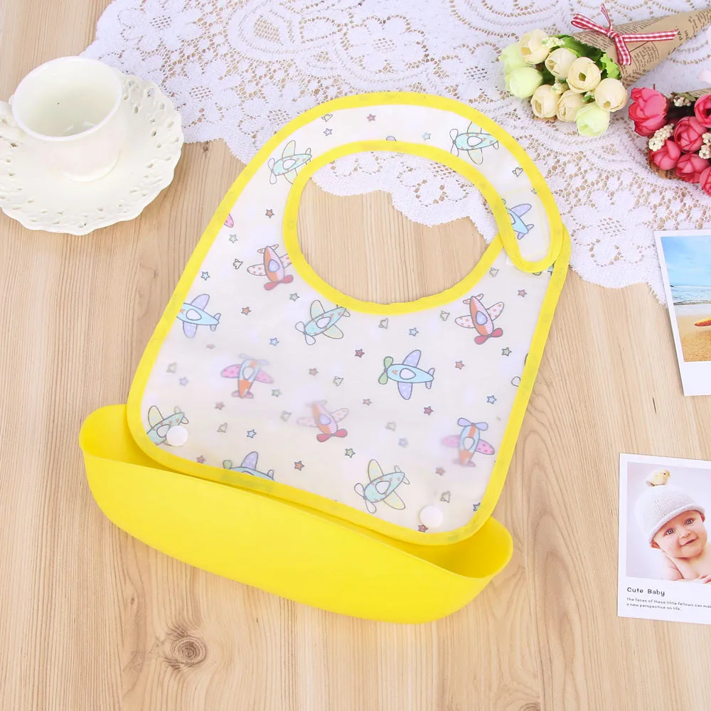 2020 Baby Bibs Detachable Kids Boys Girls Cartoon Waterproof Feeding Apron Saliva Towel Bib Smock baby feeding waterproof | Детская