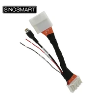 sinosmart c28 connection cable for mazda 2 cx 5 2015 2016 reversing camera to oem monitor without damaging the car wiring