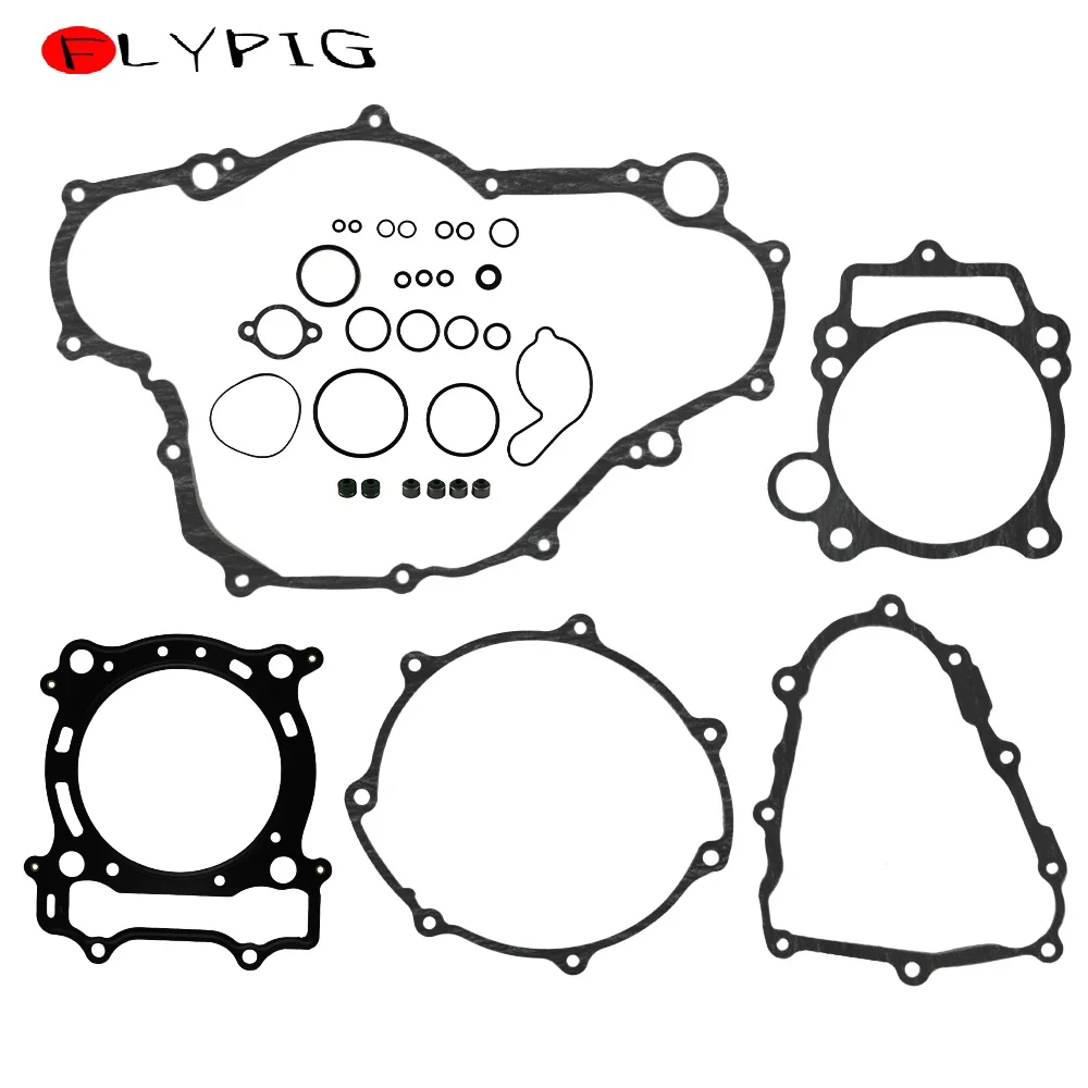 Полный комплект прокладок FLYPIG верхней и нижней прокладки для Yamaha YFZ450 YFZ 450 2004 2009 2005