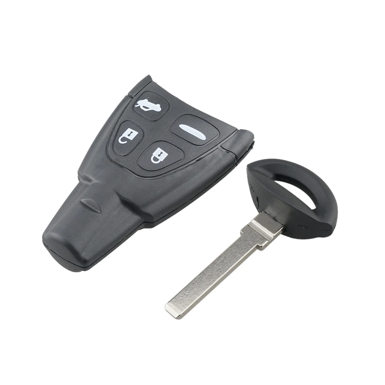 Чехол для автомобильного ключа 4 кнопки Saab 9-3 93 95 9-5 2004-2010 LTQSAAM433TX | Автомобили и