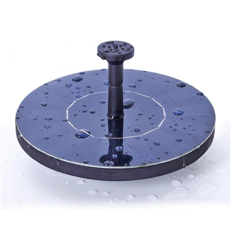 Mini Solar Powered Fountain Garden Pool Pond Panel Floating Decoration Water Drop Shipping | Дом и сад