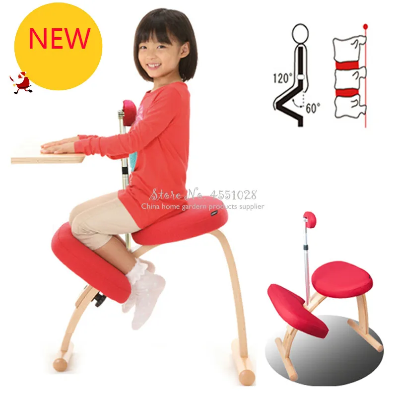 Модернизированный деревянный стул с шестом эргономичный регулируемый на колени