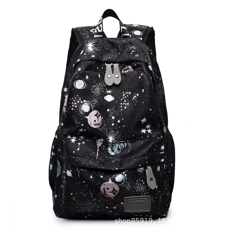 

Women's Leather Backpack Student Schoolbag Large Capacity Outdoor Travel Backpack High Quality Ladies Luxury Bag 2021 New Bag