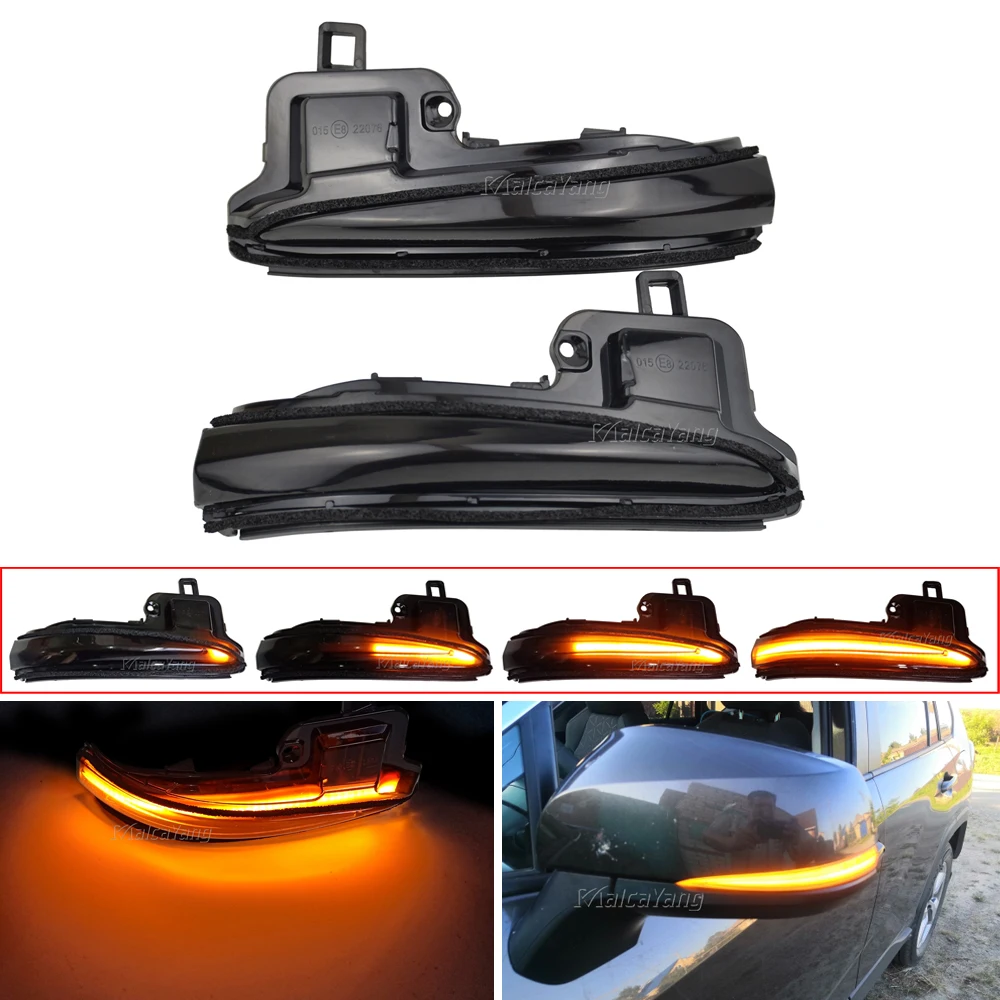 

For Toyota RAV4 XA50 2019 -2020 LED Side Wing Rearview Mirror Light Dynamic Sequential Led Turn Signals