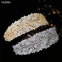 3a princess headbands bridal tiaras sweet 16 cz jewelry accessories wedding headdress zircon party hair hoop pageant headpieces