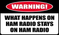 metal tin sign happens ham radio stays there novelty funny for coffee yard home kitchen wall decoration metal sign 8x12 inches