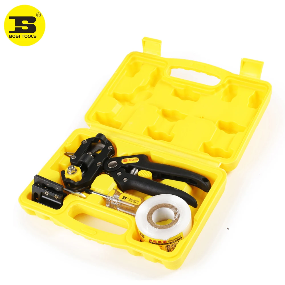 BOSI садовый секатор набор инструментов лезвие V & U вогнутая прививка фруктов|fruit