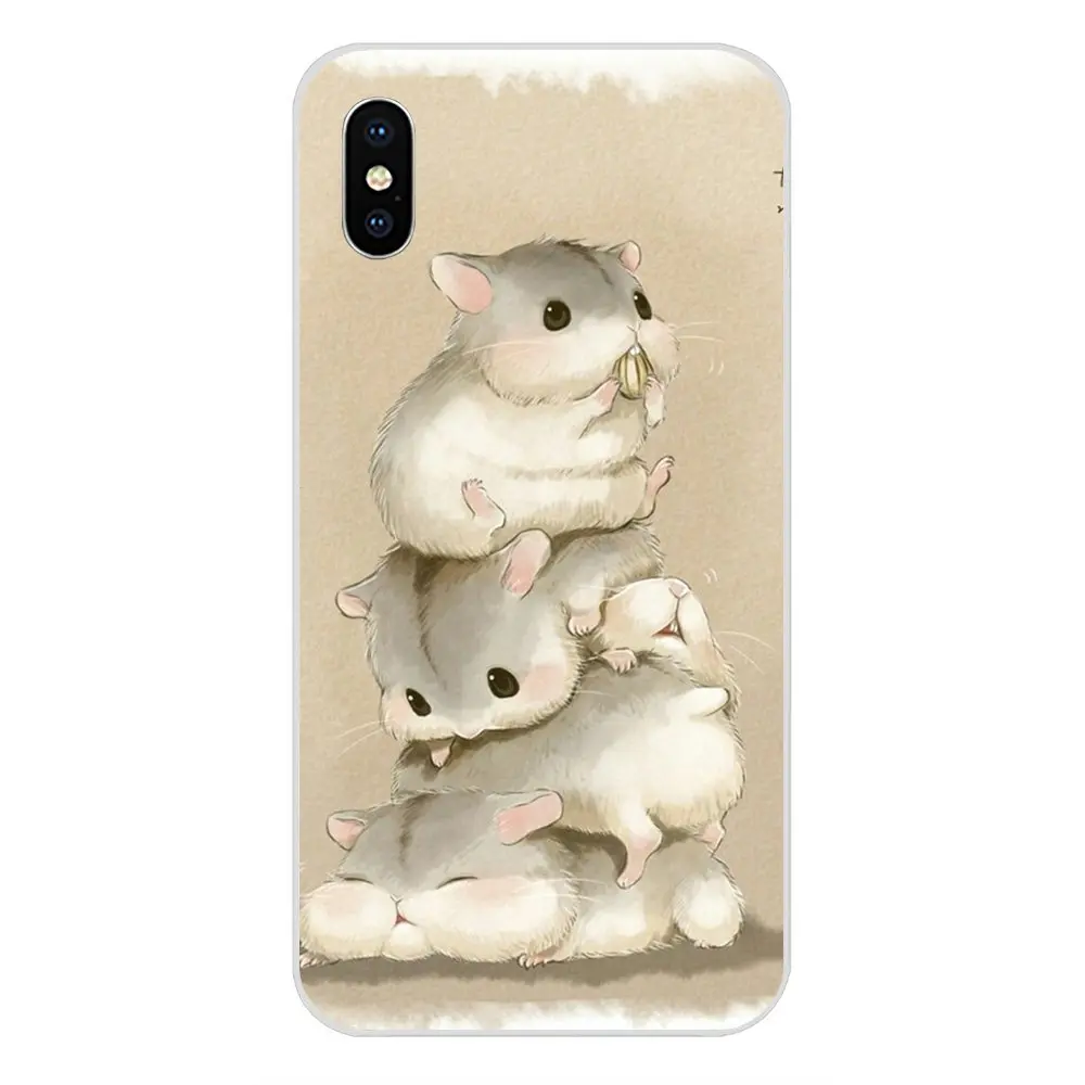 Кролик мышь Хомяк Новинка корпус телефона Fundas для Huawei P7 P8 P9 P10 P20 P30 Lite Mini Plus Pro Y9 Prime P
