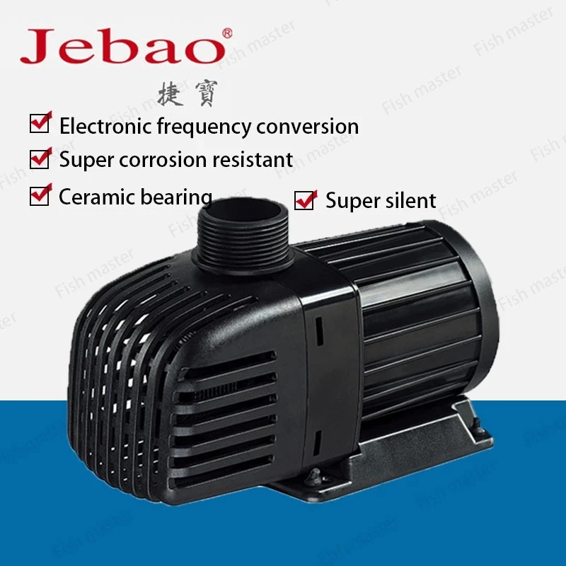 

Jebao TM 3500 5000 6500 8000 10000 Aquarium Submersible Pump Marine Freshwater Fish Tank Pond Fountain Pump Amphibious Pump