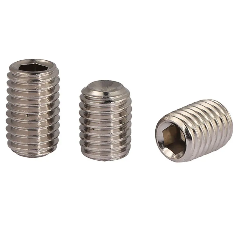 

304 A2 Stainless steel Hex Hexagon Socket Allen Cup Point Grub Screw Set Bolt M5 M6 M8 M10