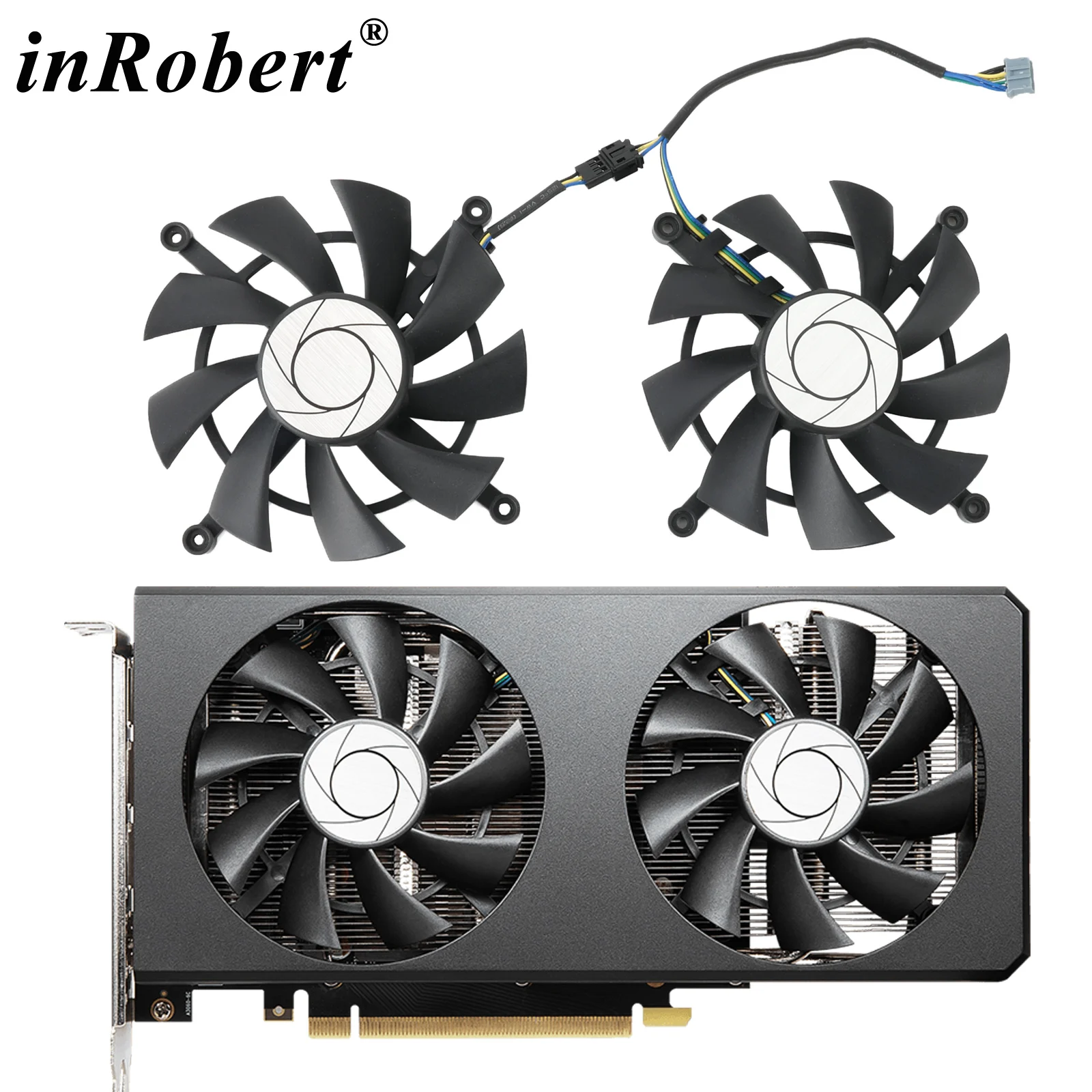 

85mm HA9015H12SC-Z Cooler Fans Replacement RTX3060 Ti RTX3070 For MSI GeForce RTX 3070 3060Ti Twin Fan Graphics Cards Wholesale