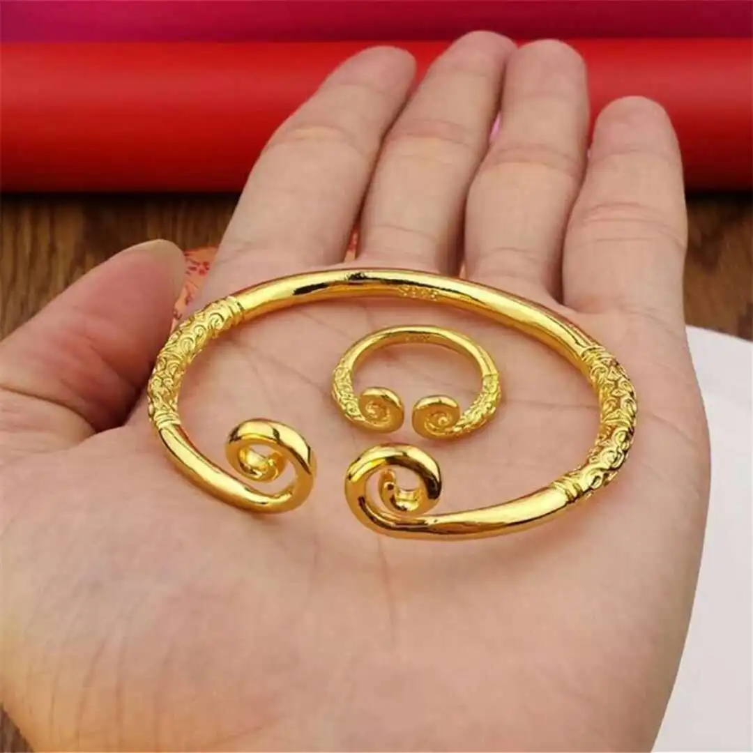 Новинка Модный женский Браслет манжета с магическим заклинанием Ша Цзинь