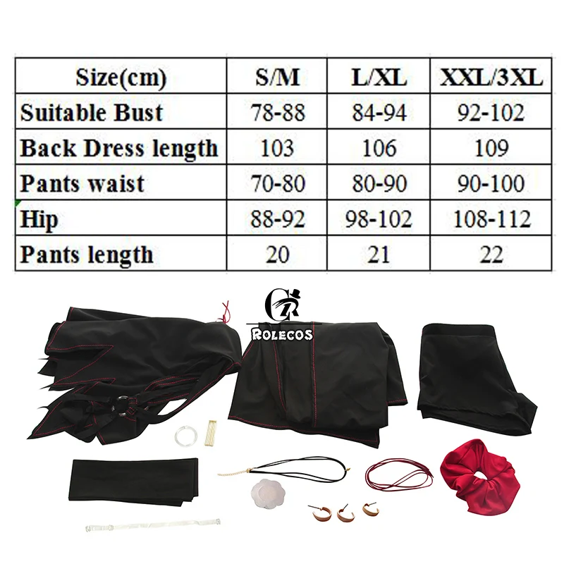 Косплей костюм ROLECOS из игры Fate Yu Miaoyi сексуальное платье акуты хинако для женщин FGO