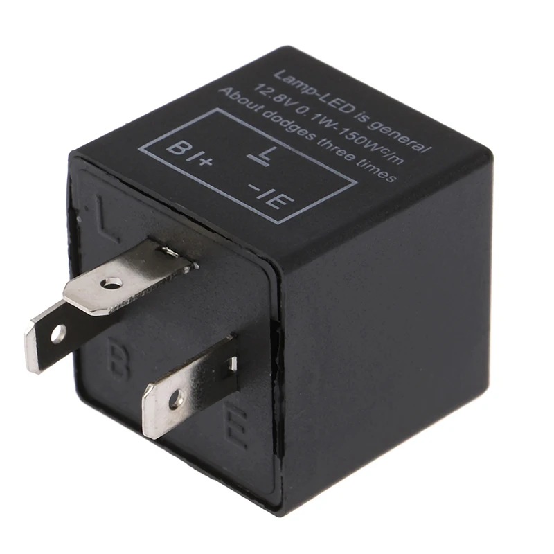 1 шт. регулируемый 3 шпильки автомобильный мотоцикл светодиодный индикатор поворота мигалка светильник мигалка реле для большинства 12 В