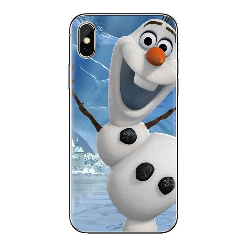 Милые платья со снеговиком Олафом из мультфильма Снежинка для samsung Galaxy S3 S4 S5 мини