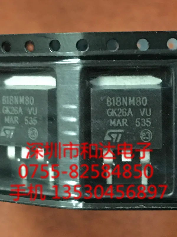 

5 шт. B18NM80 STB18NM80 TO-263 800V17A
