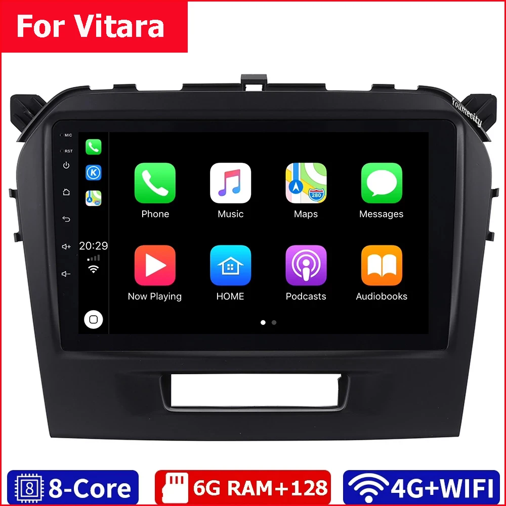 Автомобильный мультимедийный плеер 2 Din Android 10 Dvd Gps Navitel Авторадио навигация Wi Fi+4G