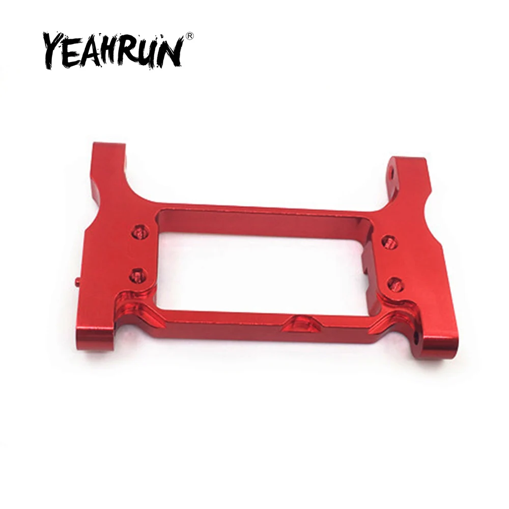 

Алюминиевая передняя подставка для рулевого сервопривода YEAHRUN CNC для Traxxas TRX-4 TRX4 1/10, обновленные детали для радиоуправляемого гусеничного ав...