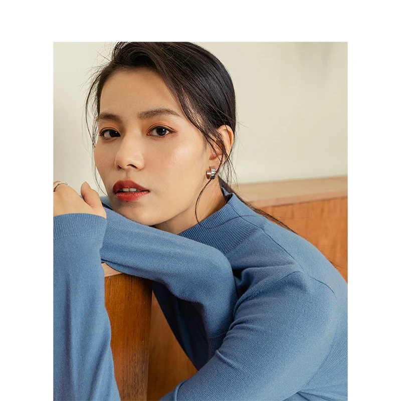 INMAN Весна 2020 Новое поступление офисный минималистичный эластичный Базовый Стиль