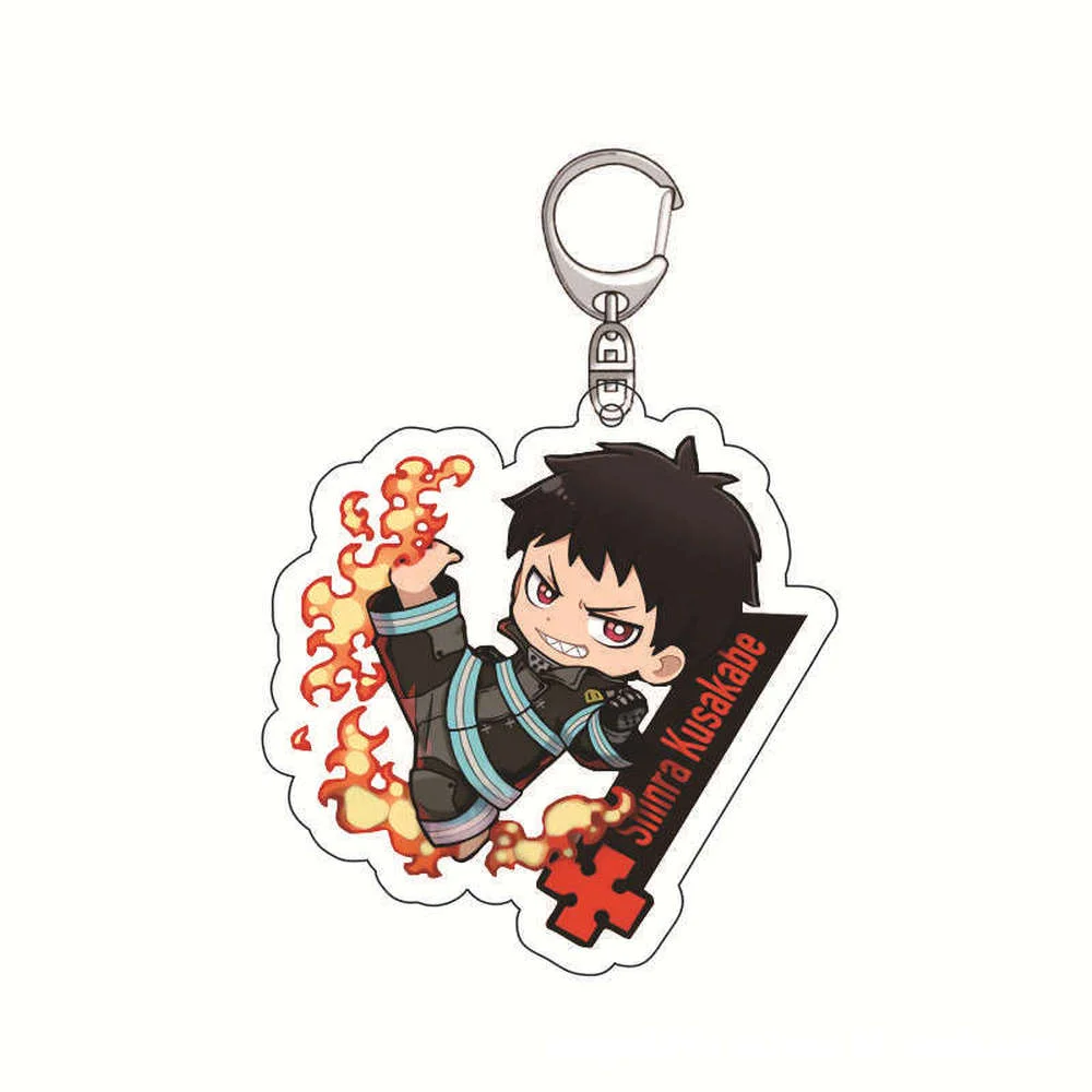 Акриловый брелок Fire Force для фанатов коллекция аниме игровые фигурки Nanami ChiaKi Nagito