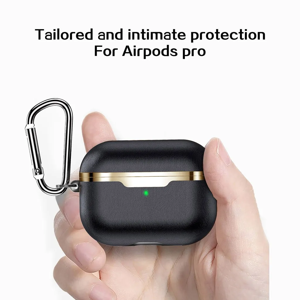 ТПУ силиконовый чехол для AirPods Pro беспроводные Bluetooth наушники защитный 2019 мягкая