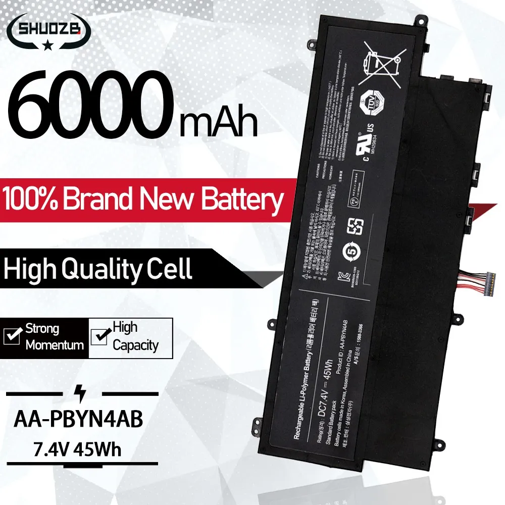 AA PBYN4AB Аккумулятор для ноутбука Samsung серии 530U3 HT3691FC700364 530U3C NP530V3C NP530U3C 535U3C 530U3B NP530U3B