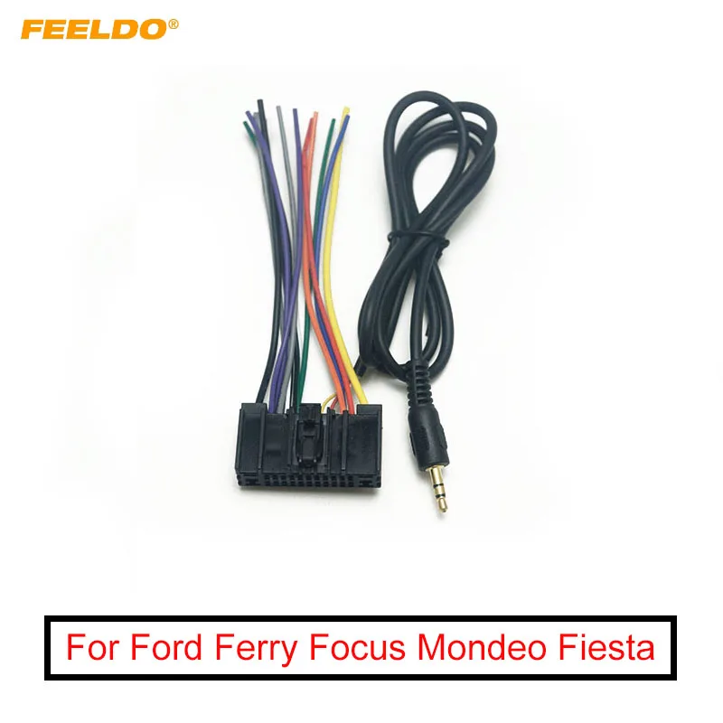 Жгут проводов для автомобильного радиоприемника FEELDO аудио стерео переходник Ford