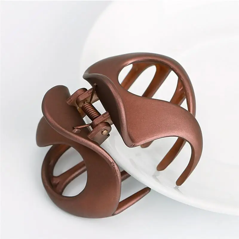 

12PCS Hair Claw Clips Fashionable Simple Acrylic Hair Claw Clamp Hair Accessories Hair Clip for Ladies Girls Women