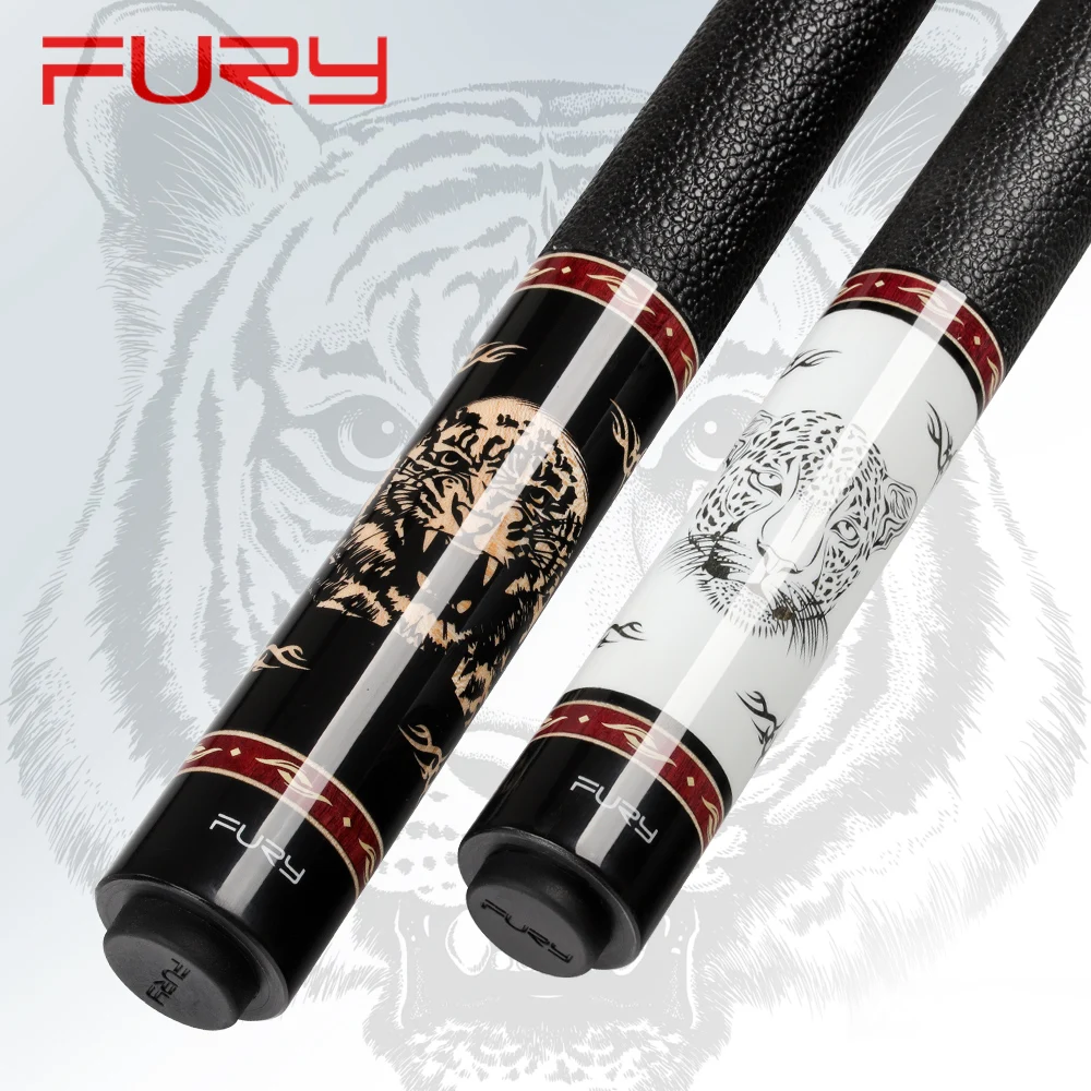 

FURY AL Billiard Pool Cue 11.75mm 12.75mm Tip Cue Stick with Case Ergonomic Design North American Maple Billiard FURY AL