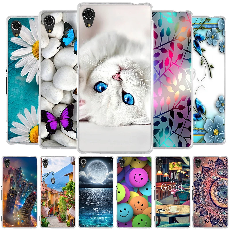 Мягкий силиконовый чехол для Sony Xperia M4 Aqua Dual E2303 E2333 E2353 сумки|case for sony xperia|case sonysilicone