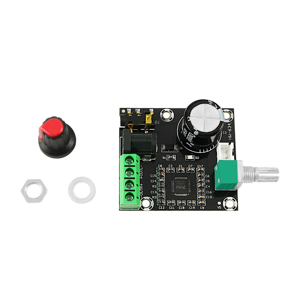 Плата цифрового усилителя звука с двойной мощностью 2x15 Вт PAM8610 класс D 12 В |