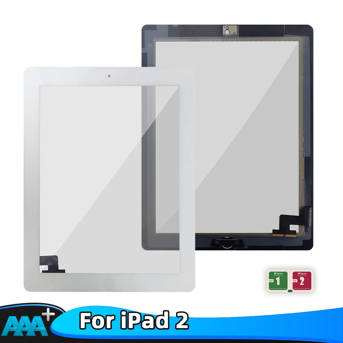 100% протестированный сенсорный экран для iPad 2 сенсорная панель A1395 A1396 A1397 внешний