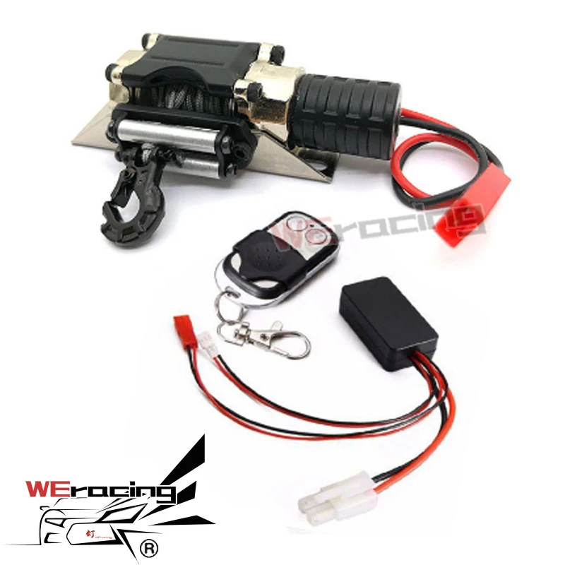 Металлическая тяга лебедки для 1/10 RC Rock Crawler HSP Redcat HPI 90046 D90 SCX10 TRX 4 аксессуары