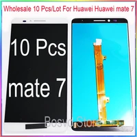 wholesale 10 pcslot for huawei mate 7 lcd display screen with touch digitizer assembly