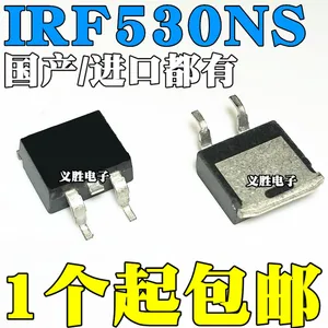 New and original IRF530NS 17A 100V TO-263 N Field effect tube Field effect tube MOS tube imported from new N channel