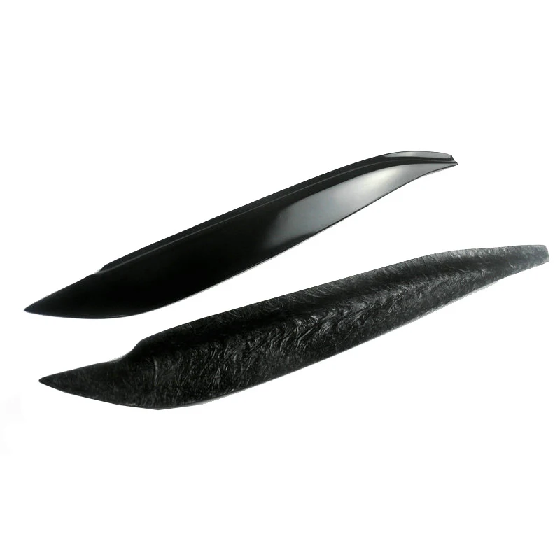 

for Mazda 3 Hatchback 2004-2009 Glossy Black Front Headlights Eyebrow Eyelid Sticker Trim Car Decoration