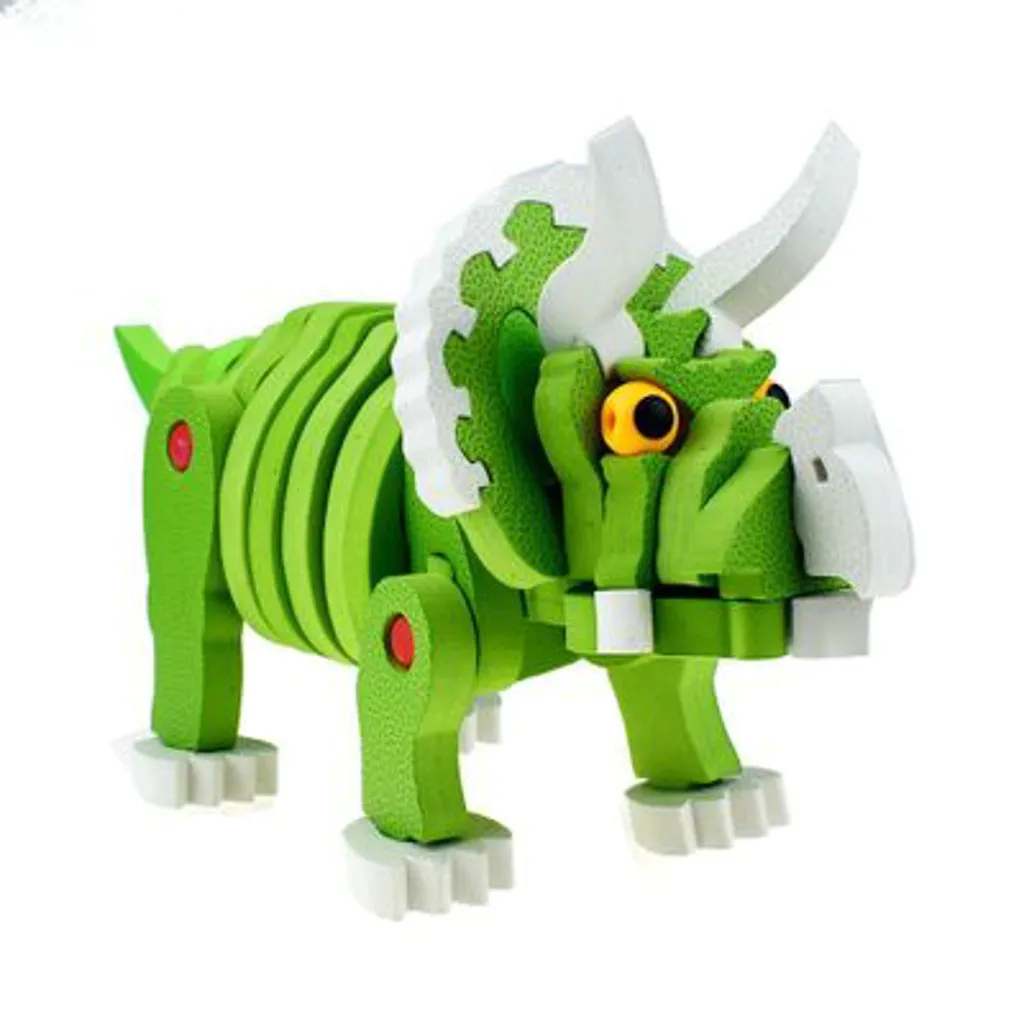 

3D Blocks Learning Education Toys Paper Puzzle Toy DIY Cartoon Building Blocks EVA Animal Kids Learning Educational Toy Y1224