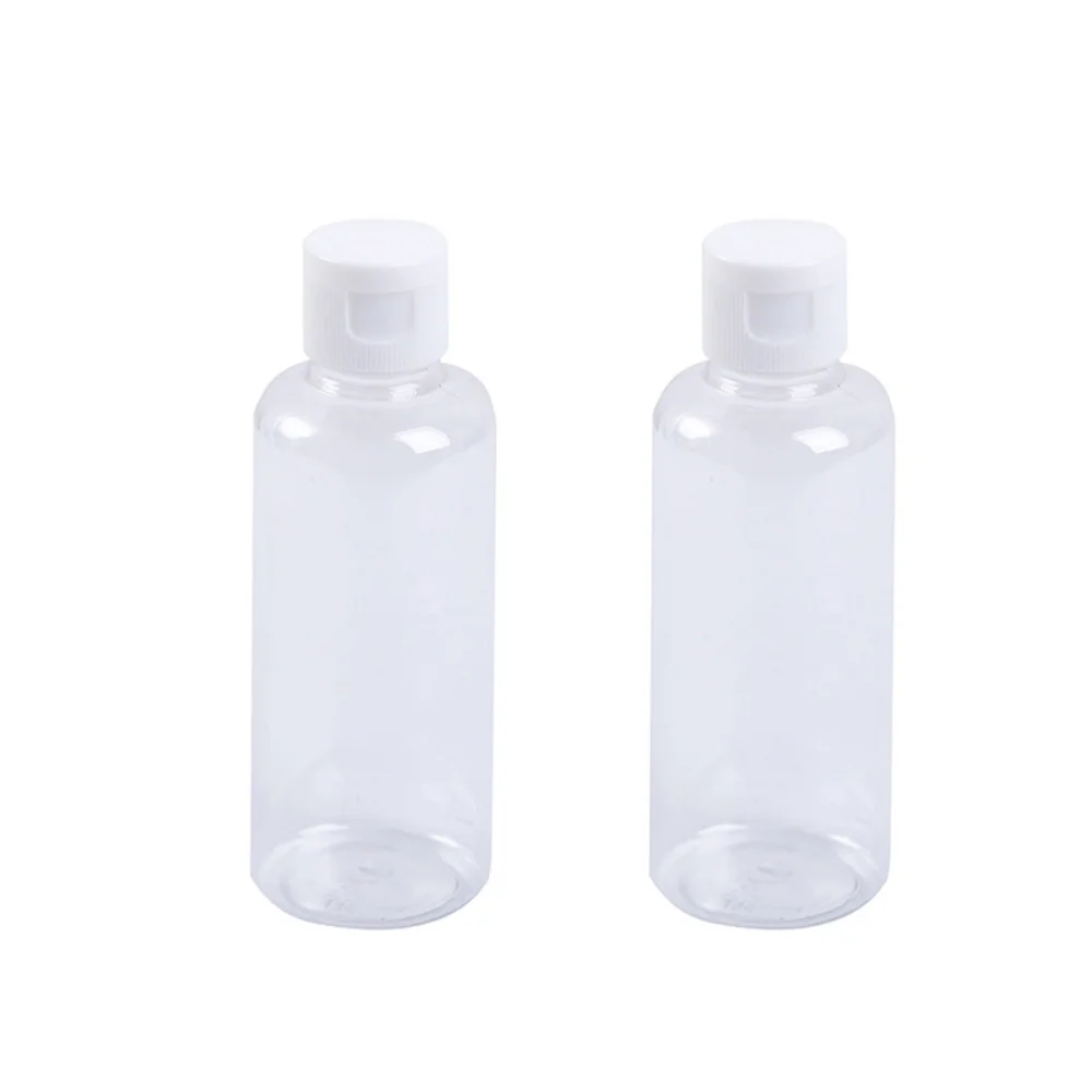 

20pcs 100ml Travel Toiletry Bottles Set Transparent Cosmetic Makeup Liquid Shampoo Dispensing Containers