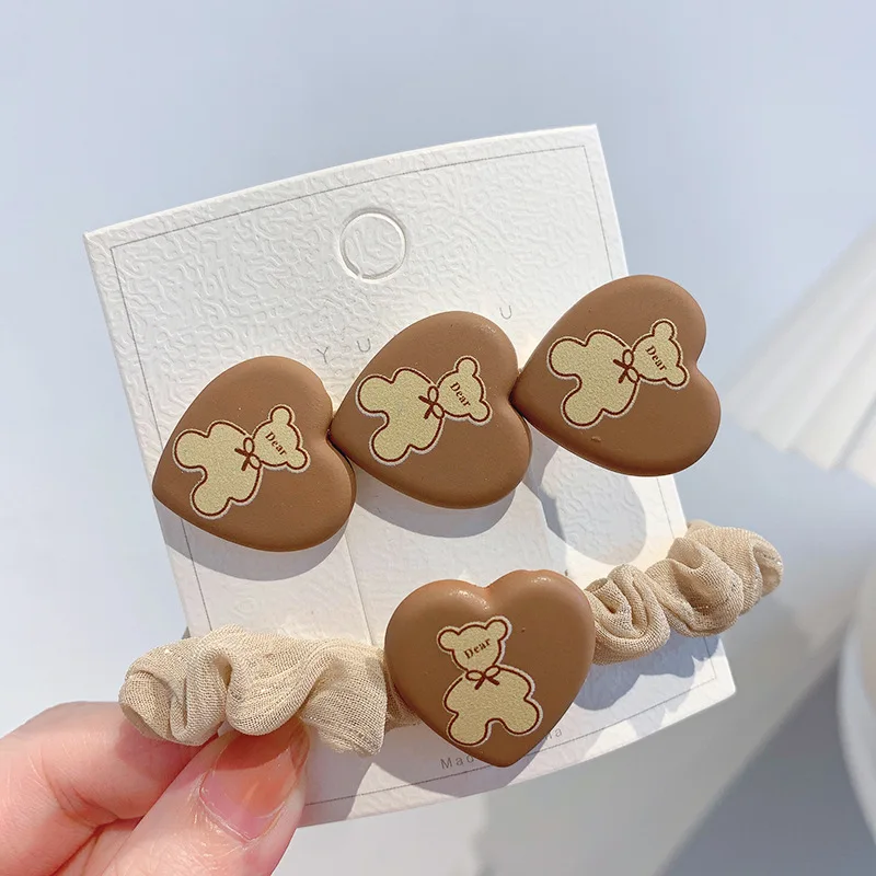 Pinzas para el pelo de dibujos animados para ni&ntilde;a, accesorios para el pelo de ni&ntilde;os, herramientas de peinado, pasadores, ropa para el cabello para ni&ntilde;o-4