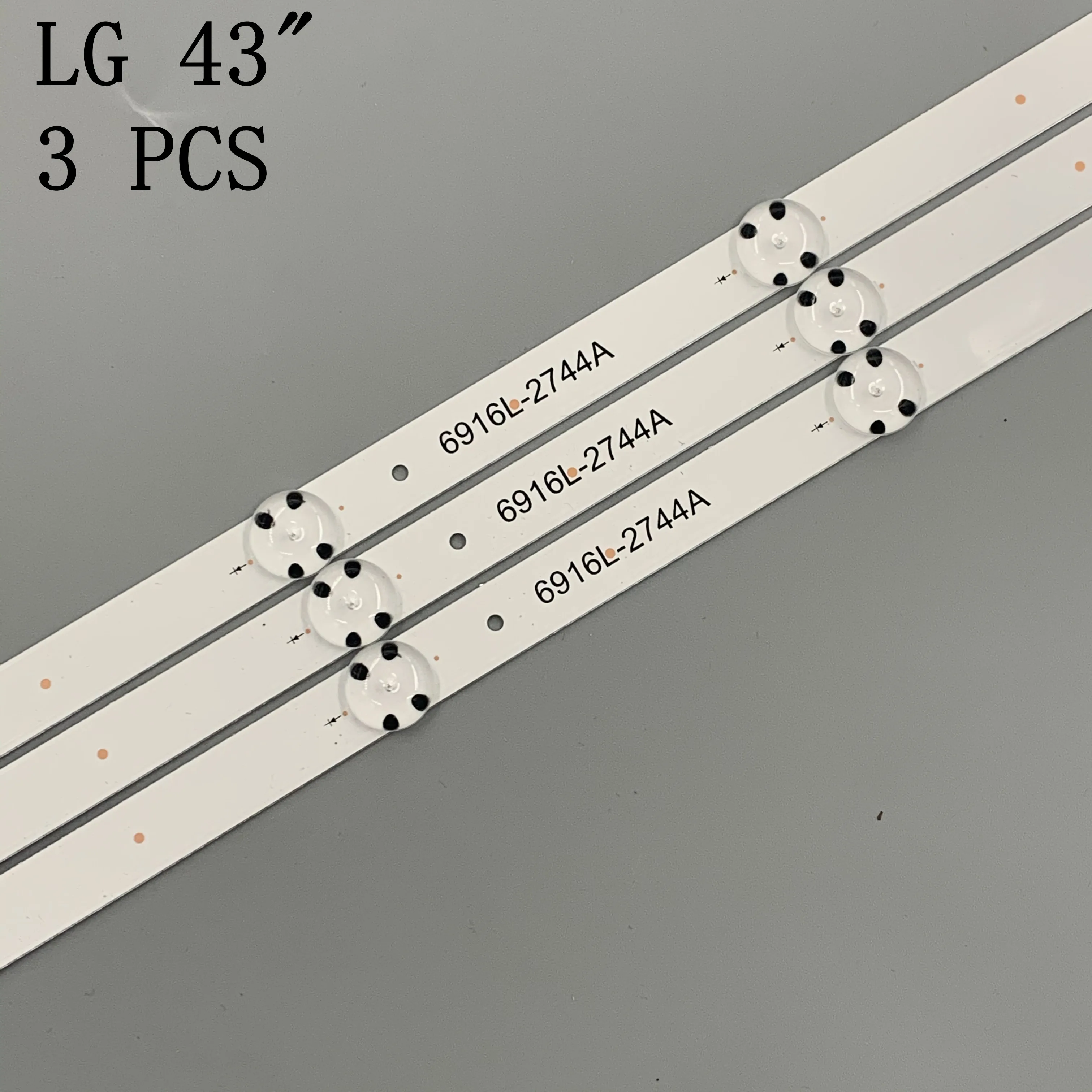 Светодиодный светильник для телевизора LG 43 &quot 84 см 7/8 43lh5700 43VH6100 43UH603V 6916L-2744A 6916L-2743A