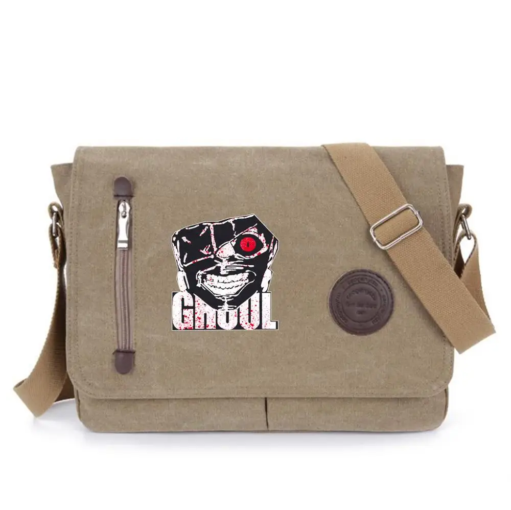 

Tokyo Ghoul shoulder bag student bookbag Messenger Bags for Teens Boys Crossbodybag Women Travel Shoulder Bags