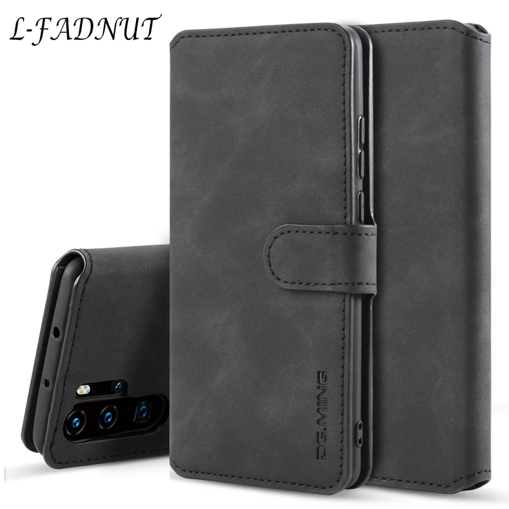 L-FADNUT Винтажный чехол для Huawei P30 P20 Mate 20 Pro Lite роскошный флип-кошелек из