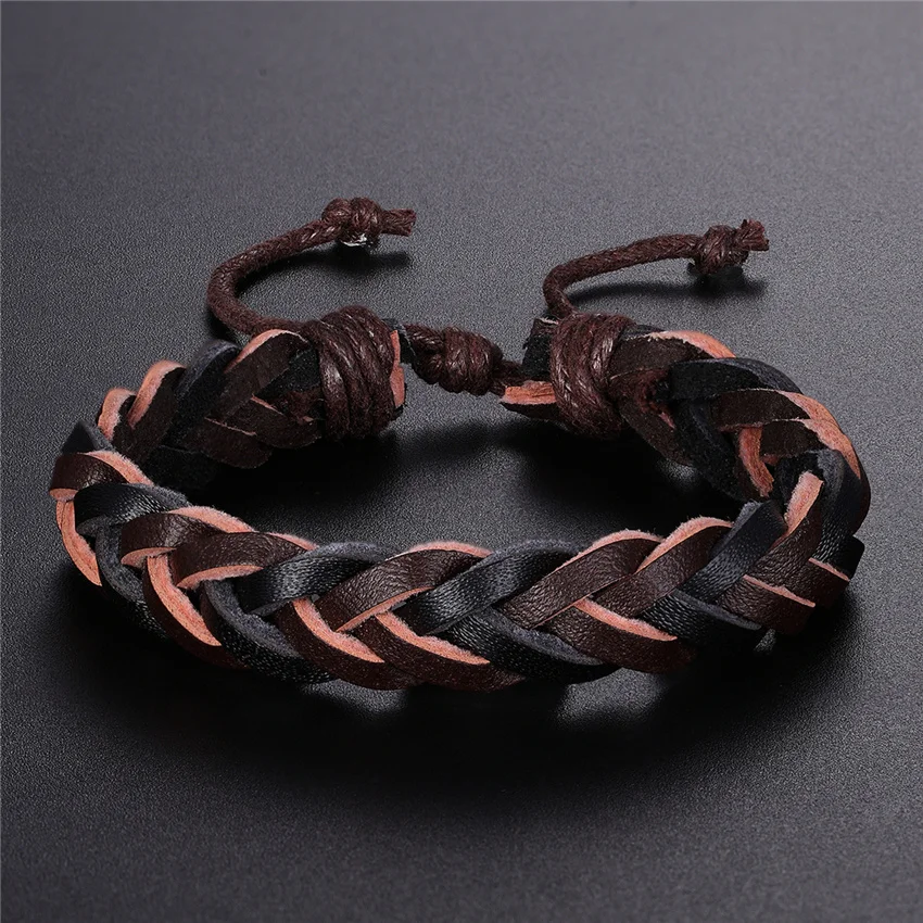 Браслет для занятий йогой кожаный браслет ручной работы мужчин женщин подарок