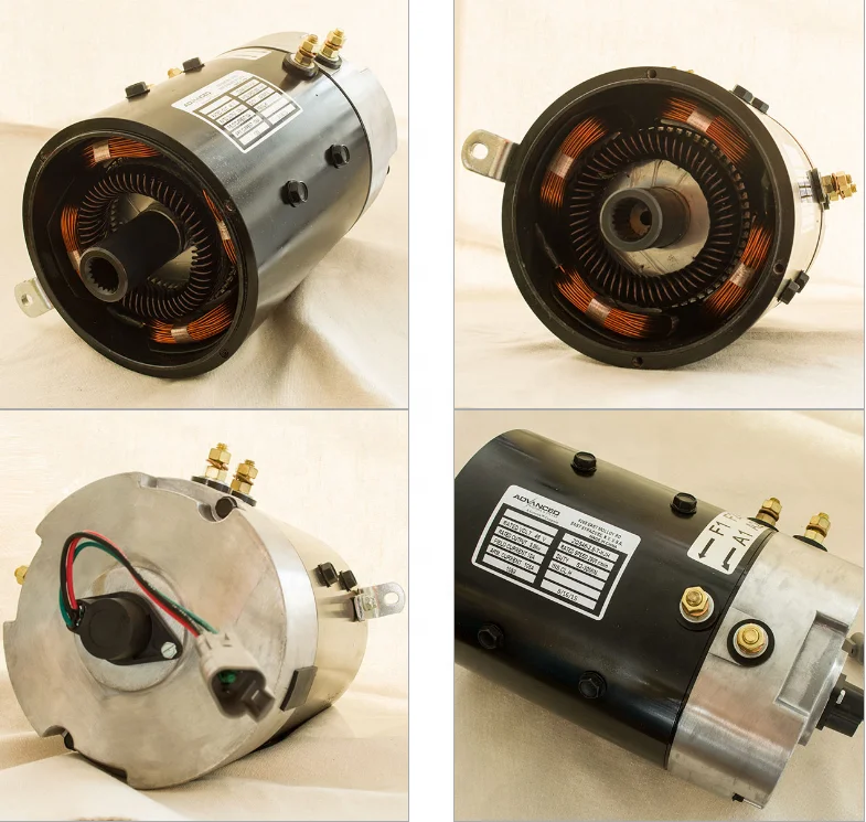 

3.8KW Electric Vehicle 48V Sepex DC Motor ZQS48-3.8-T