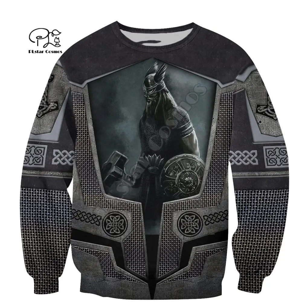 

PLstar Cosmos Viking Armor Tattoo Warrior Viking God Odin Symbol NewFashion Tracksuit Harajuku Funny 3Dprint Men/Women Hoodie 15